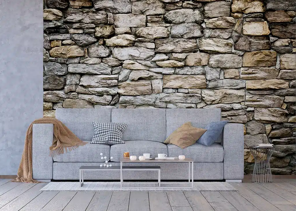 Wall Mural Stacked Stones, Made to Measure, FTNXXL 1228 6