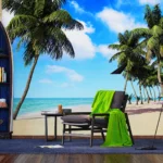 Wall Mural Palm Beach, 375 x 270 cm, FTNXXL 1234