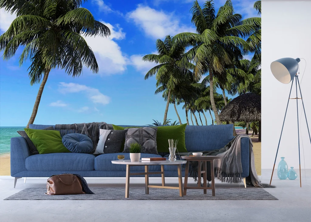 Wall Mural Palm Beach, Made to Measure, FTNXXL 1234 4