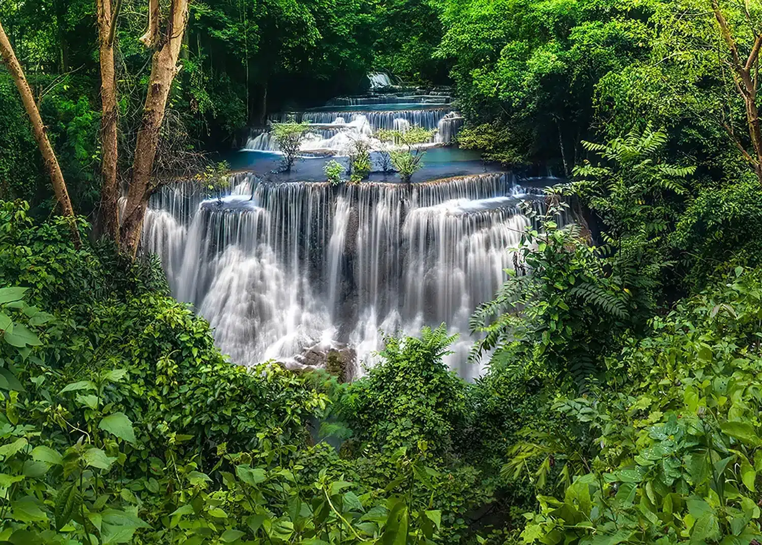 Tropical Waterfall | Made-to-Measure Wallpaper | Artlook | FTNXXL 1236