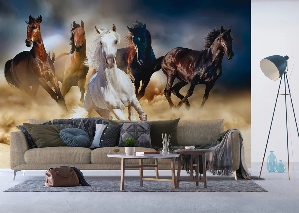 Wall Mural Horses, Made to Measure, FTNXXL 1239 4