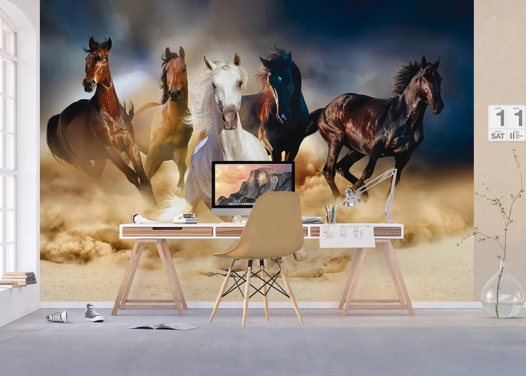 Wall Mural Horses, Made to Measure, FTNXXL 1239 6