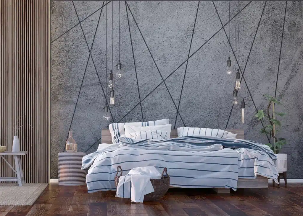 Wall Mural Concrete Lines, Made to Measure, FTNXXL 1241