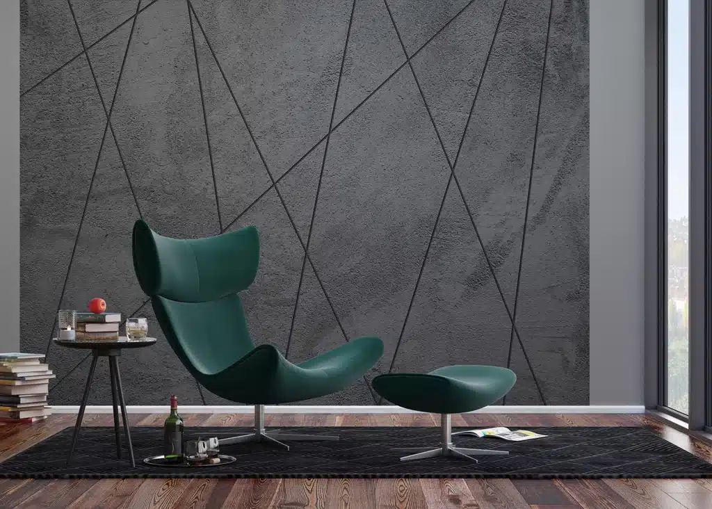 Wall Mural Concrete Lines, Made to Measure, FTNXXL 1241 2