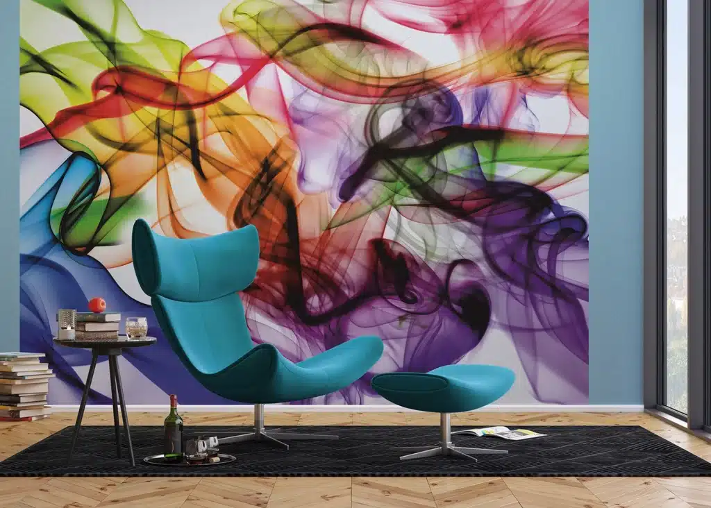 Wall Mural Colorful Smoke, Made to Measure, FTNXXL 1243 2