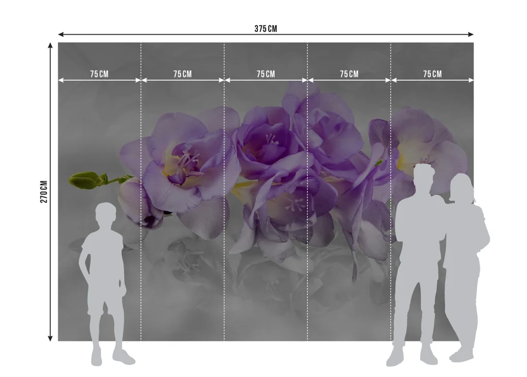 Wall Mural Orchids, Made to Measure, FTNXXL 2400 8