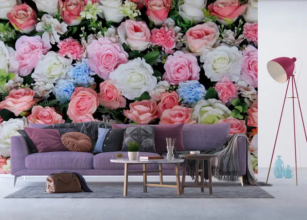 Wall Mural Flowers, Made to Measure, FTNXXL 2428 3