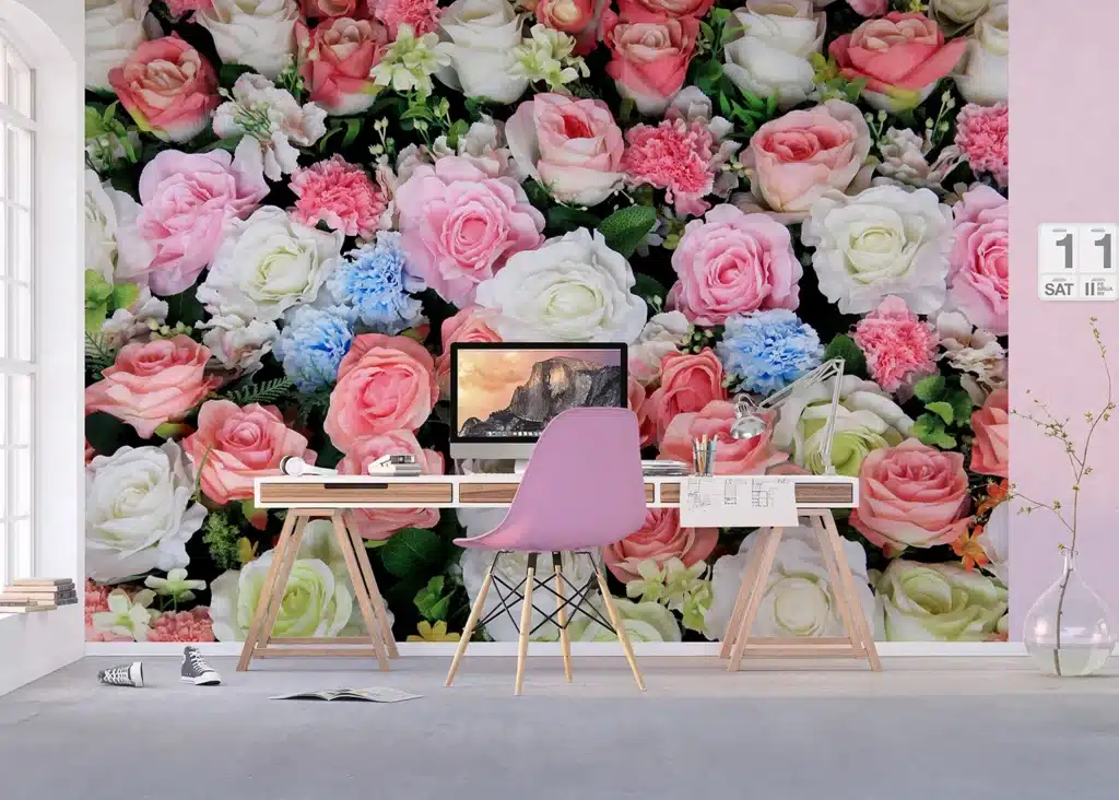 Wall Mural Flowers, Made to Measure, FTNXXL 2428 4