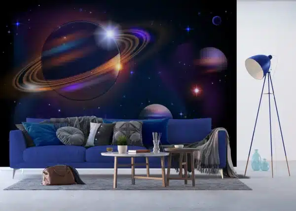 Planetary Parade | Made-to-Measure Wallpaper | Artlook | FTNXXL 2435