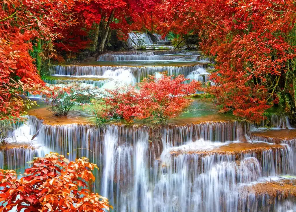 Wall Mural Waterfall, Made to Measure, FTNXXL 2437