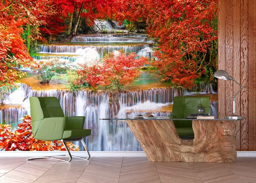 Wall Mural Waterfall, Made to Measure, FTNXXL 2437
