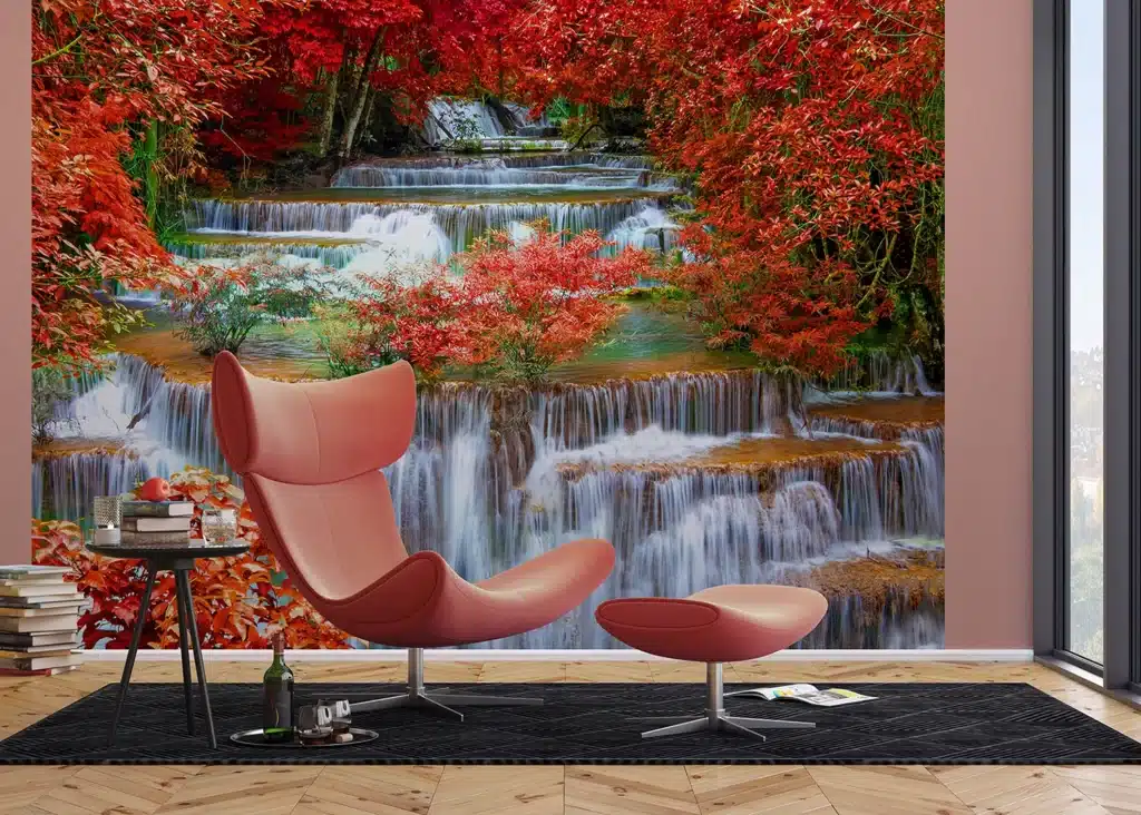 Wall Mural Waterfall, Made to Measure, FTNXXL 2437 2