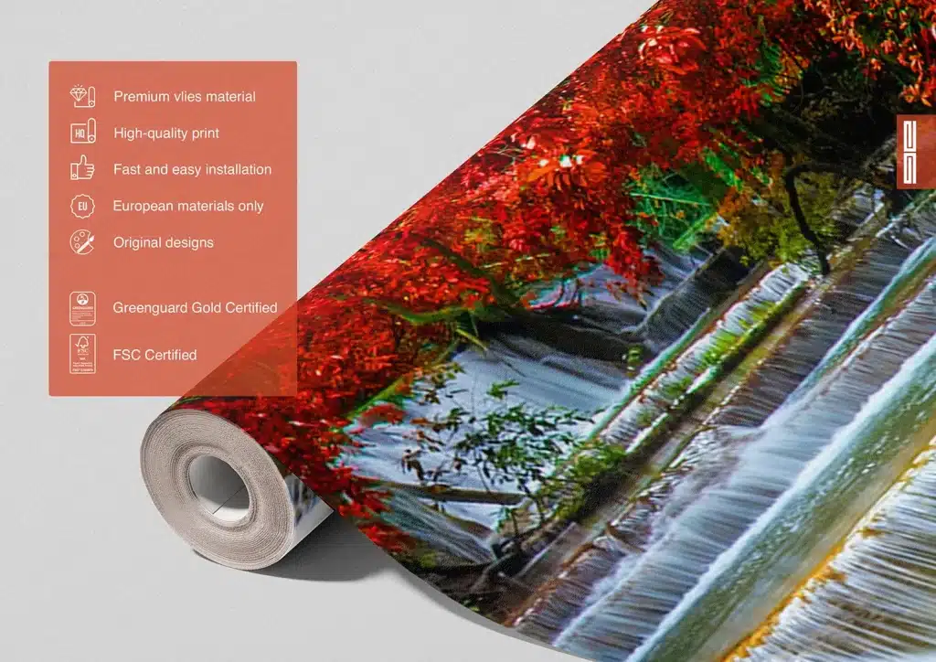 Wall Mural Waterfall, Made to Measure, FTNXXL 2437 5