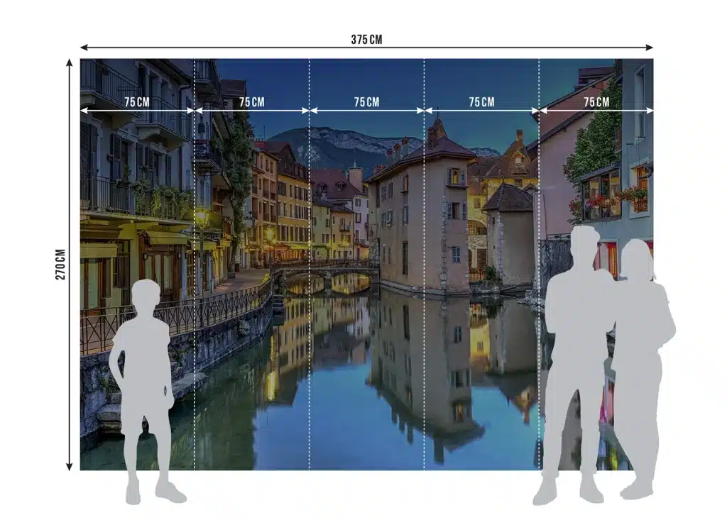 Wall Mural Venice, Made to Measure, FTNXXL 2438 6