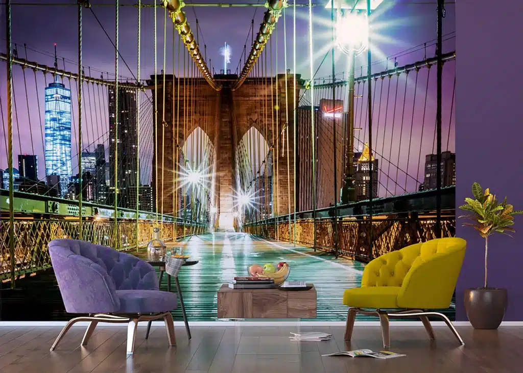 Wall Mural The Brooklyn Bridge, Made to Measure, FTNXXL 2439 5