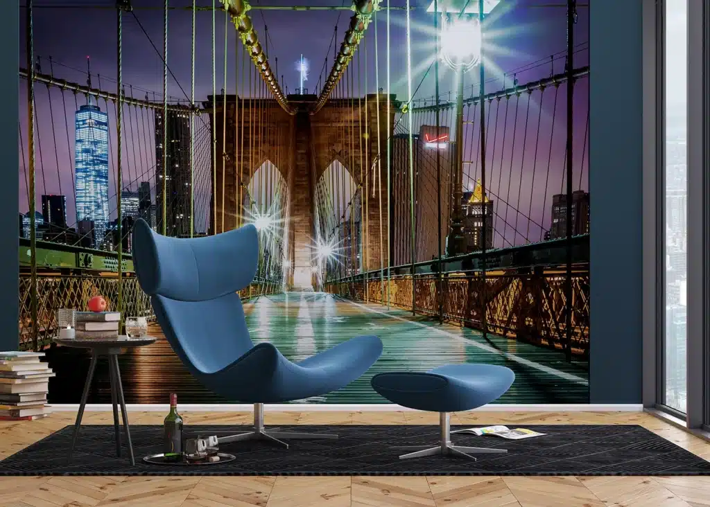 Wall Mural The Brooklyn Bridge, Made to Measure, FTNXXL 2439 2