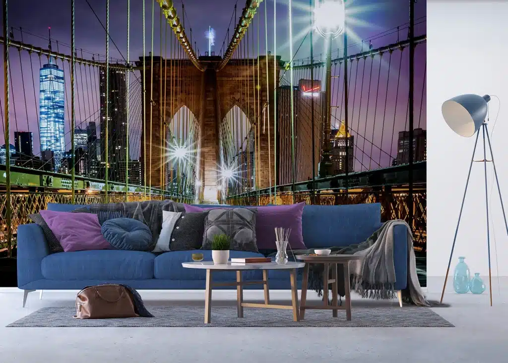 Wall Mural The Brooklyn Bridge, Made to Measure, FTNXXL 2439 3