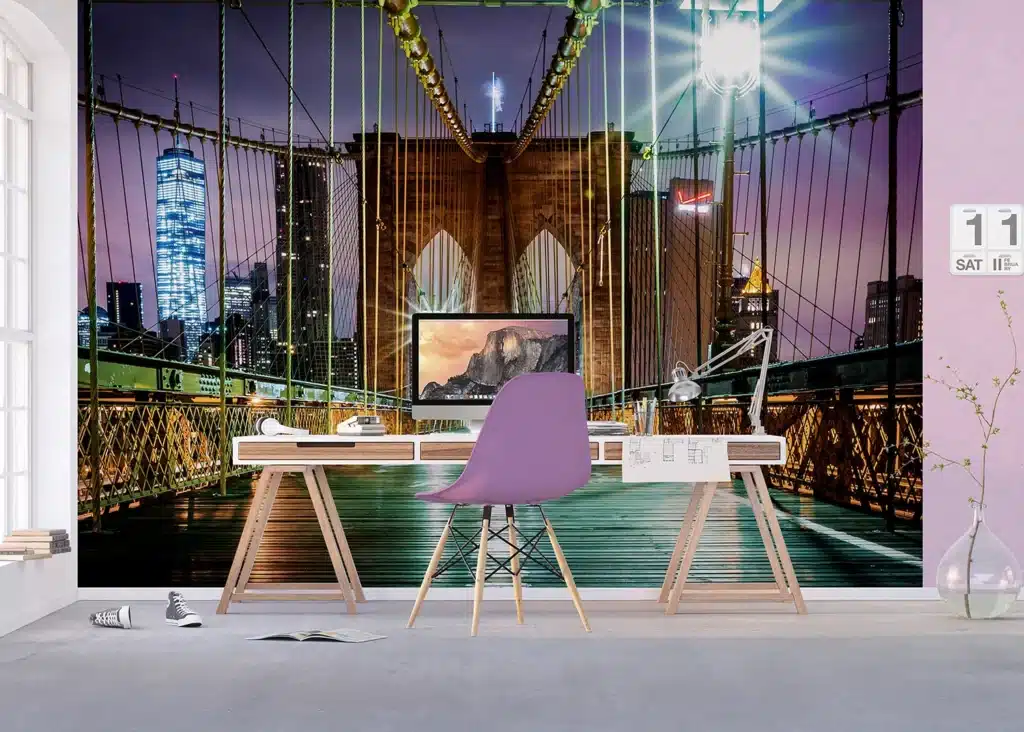 Wall Mural The Brooklyn Bridge, Made to Measure, FTNXXL 2439 6