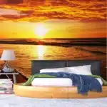 Wall Mural Ocean Sunset, 375 x 270 cm, FTNXXL 2487