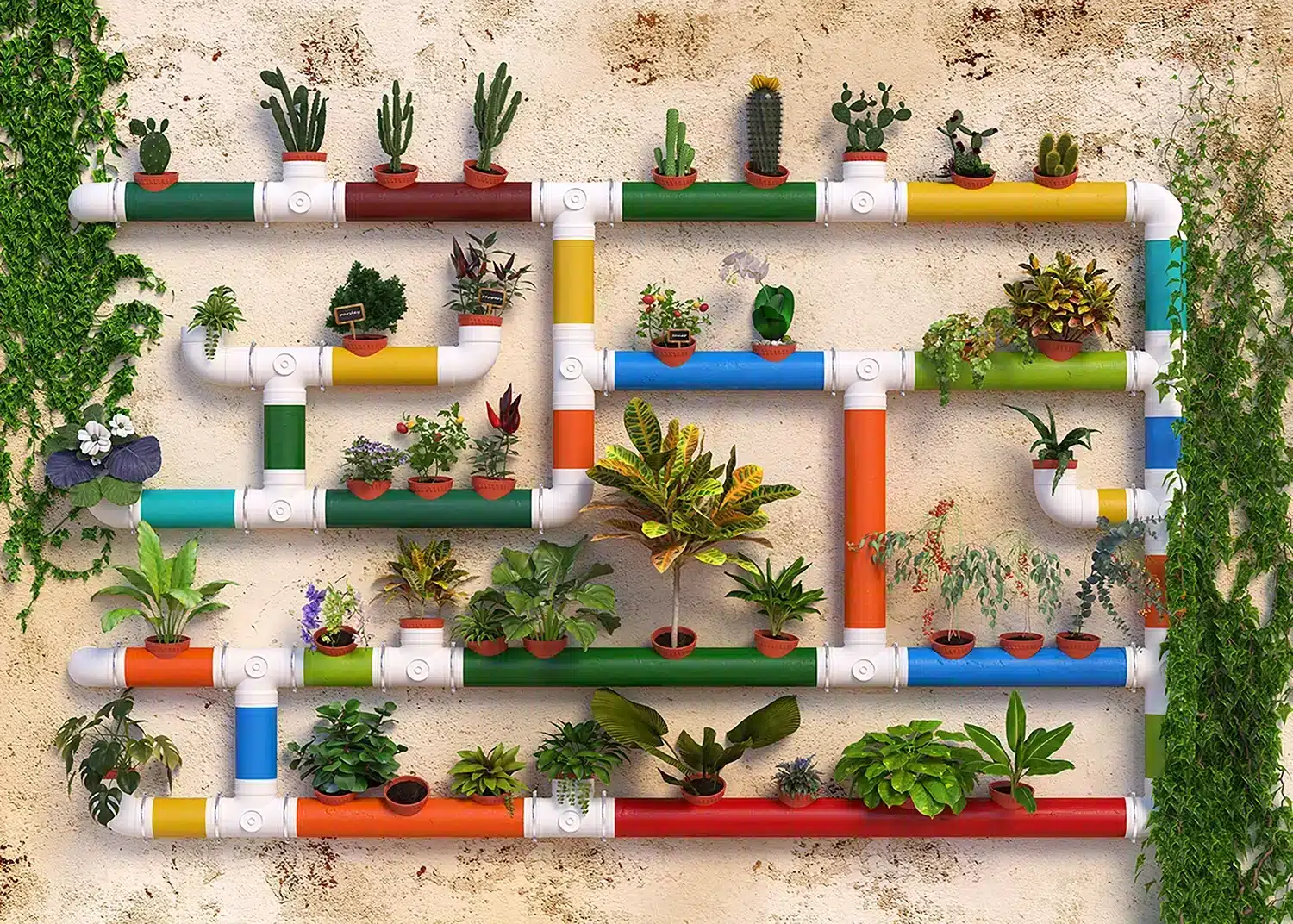Plants Wall | Made-to-Measure Wallpaper | Artlook | FTNXXL 2488