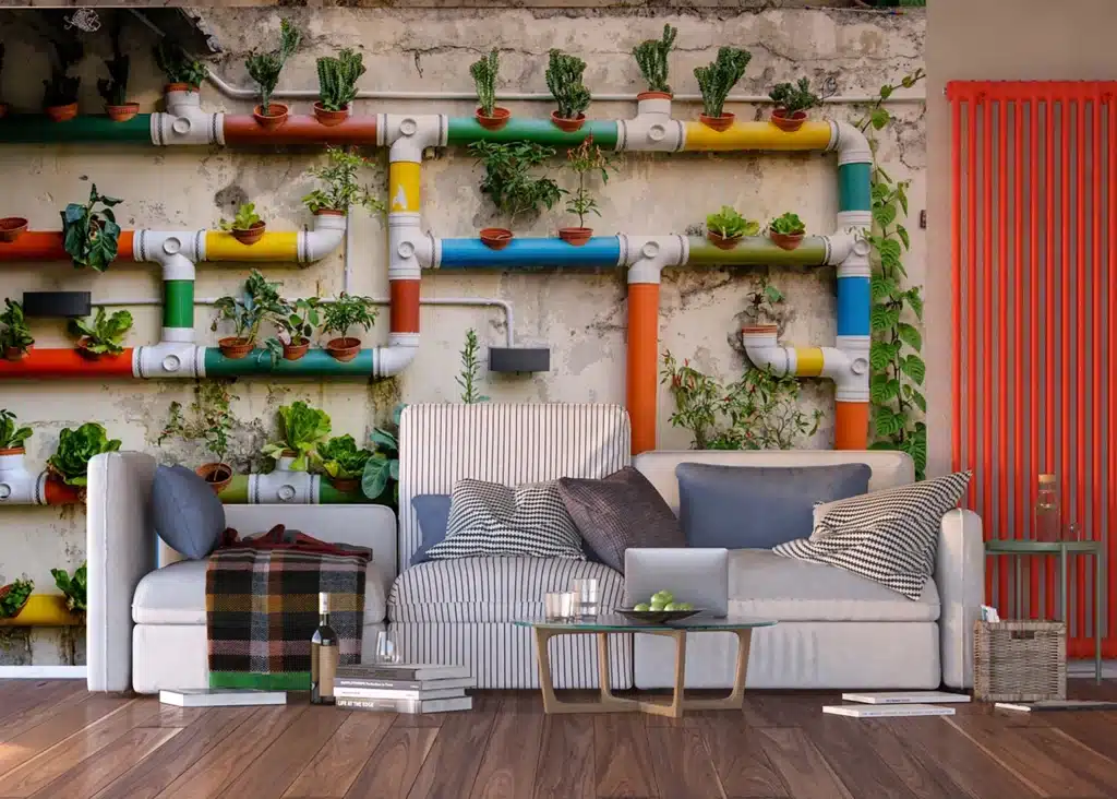 Wall Mural Flower Waterpipes, Made to Measure, FTNXXL 2488 6