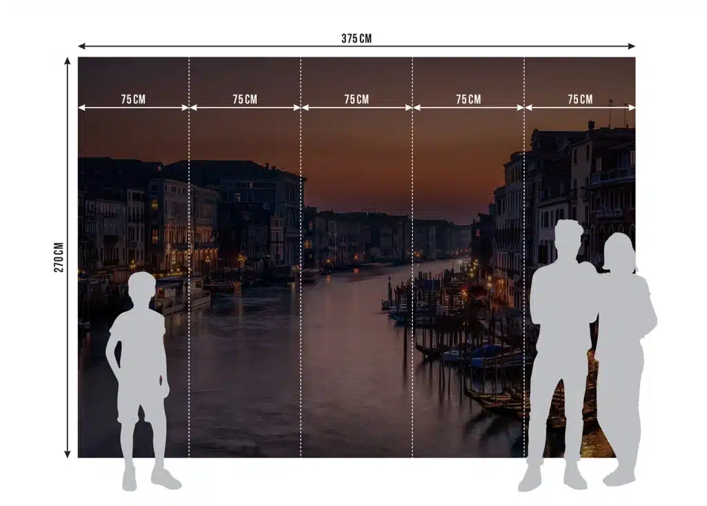 Wall Mural Venice, Made to Measure, FTNXXL 3005 6