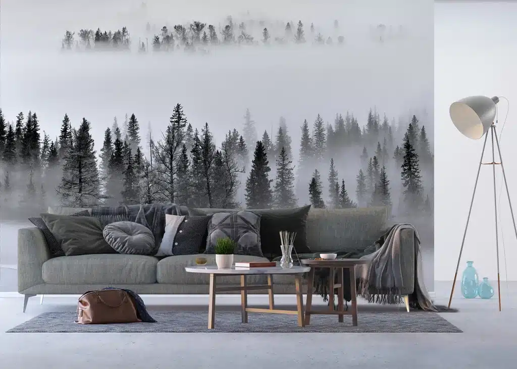 Wall Mural Foggy Morning, Made to Measure, FTNXXL 3008 5