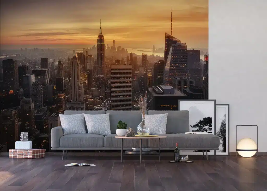 Wall Mural Skyline, Made to Measure, FTNXXL 3011 3
