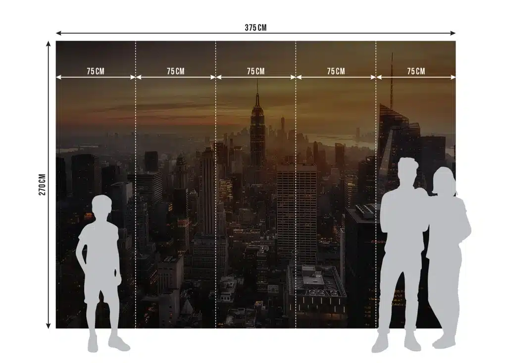 Wall Mural Skyline, Made to Measure, FTNXXL 3011 8
