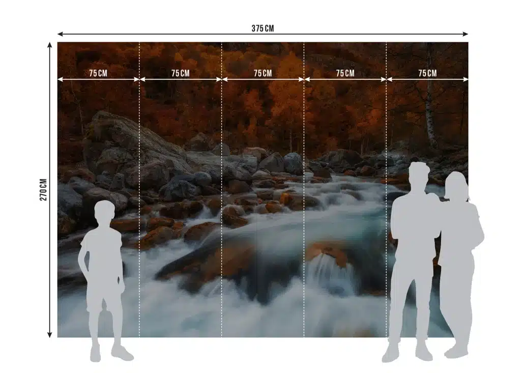 Wall Mural Autumn Rush, Made to Measure, FTNXXL 3012 6