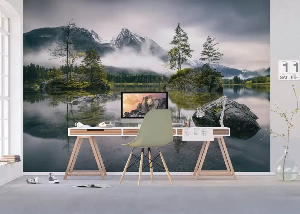 Wall Mural Forest Lake, Made to Measure, FTNXXL 3013