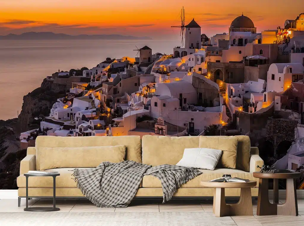 Wall Mural Santorini, Made to Measure, FTNXXL 3018 4