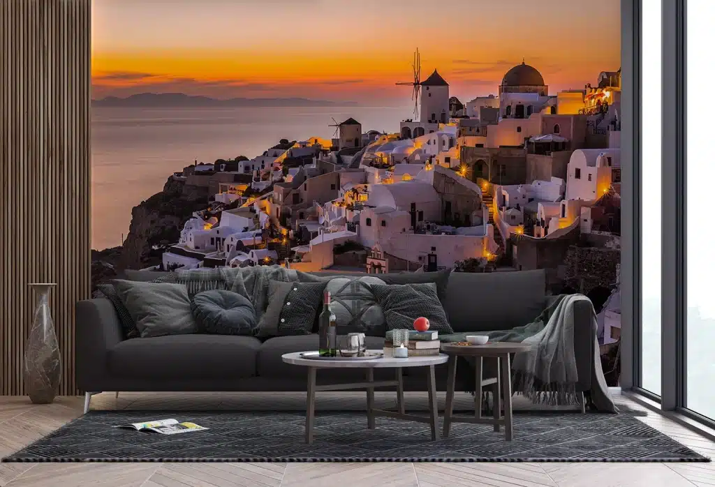 Wall Mural Santorini, Made to Measure, FTNXXL 3018 3