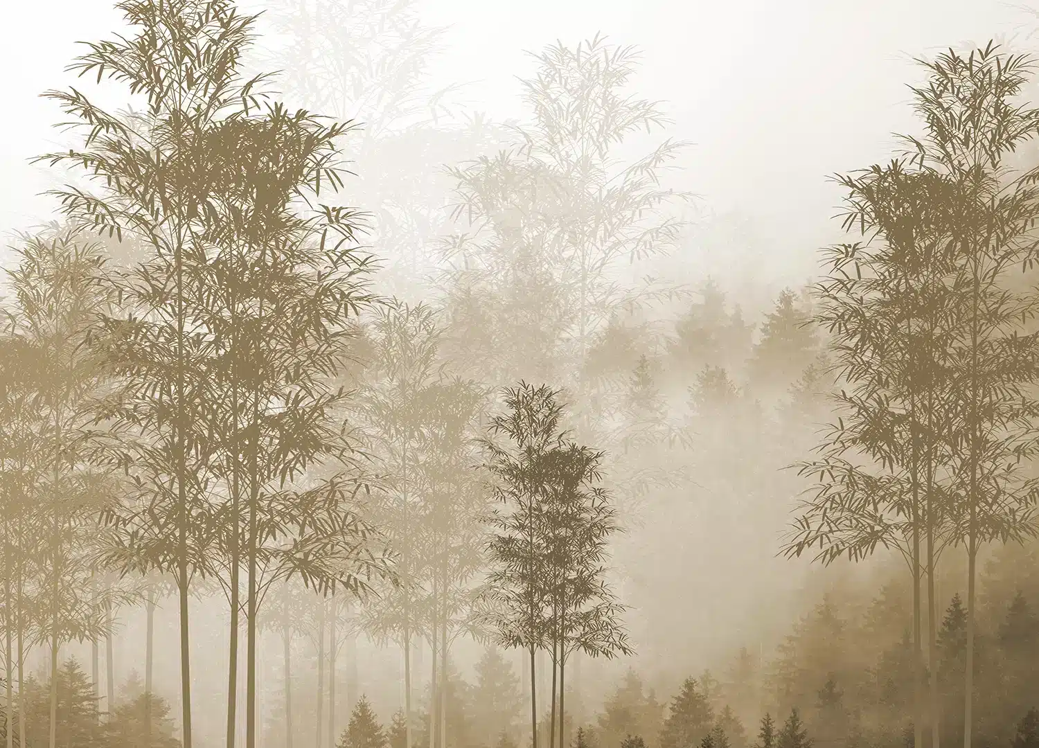 Sepia Forest | Made-to-Measure Wallpaper | Artlook | FT5P 3077