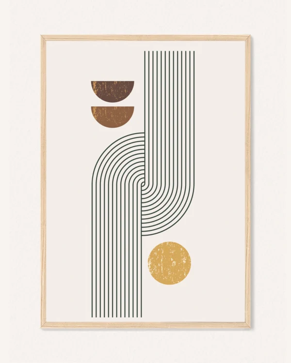 Poster Abstract Composition, 30 x 42 cm, P 351431