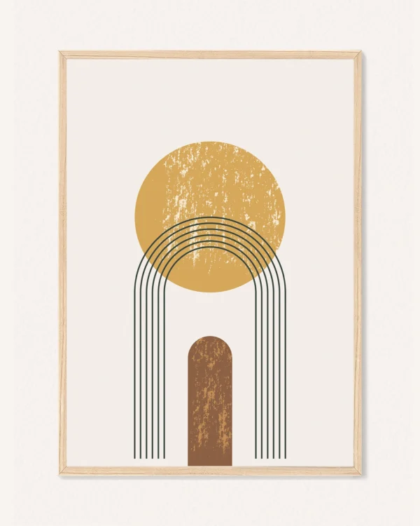 Poster Abstract Composition, 30 x 42 cm, P 351433