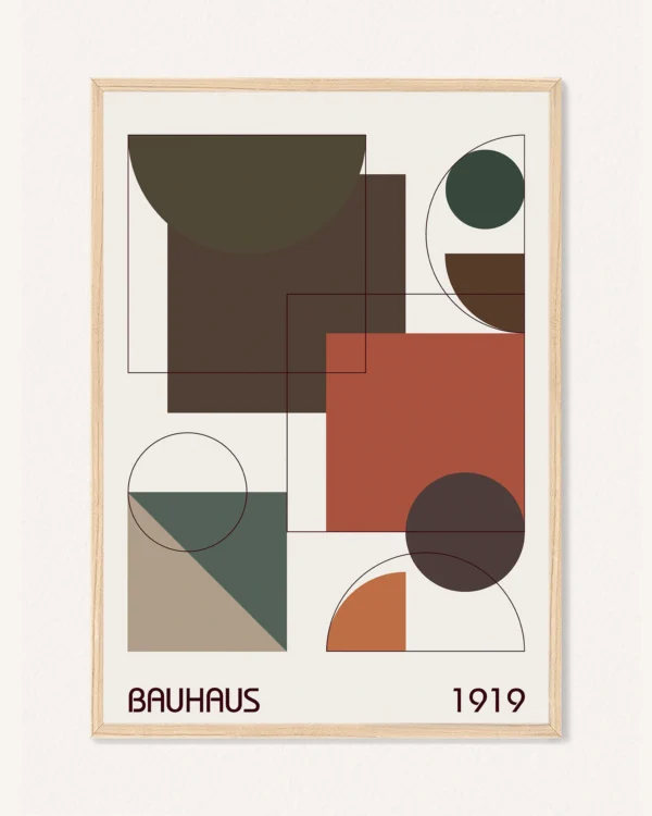 Poster Geometric Composition, 30 x 42 cm, P 351449