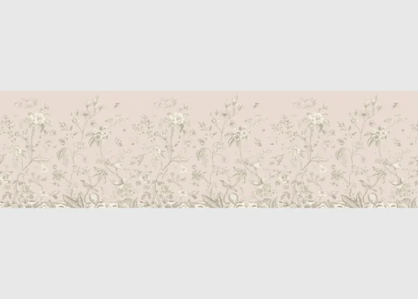 Wall Border Floral Abstraction | 5 m x 13.8 cm | WB 8251