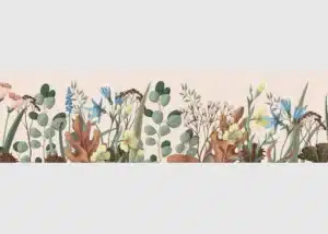 Wall Border Verdant Eden | 5 m x 13.8 cm | WB 8255